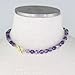 Covet Collection Amethyst Necklace, 17 inch, Hand-Knotted, Gold-Filled Toggle Clasp