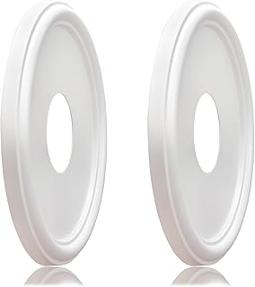 Molded Nylon Ceiling Medallion for Light Fixtures and Ceiling Fans 13
