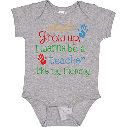 Image of inktastic Teacher Like Mommy Baby Bodysuit
