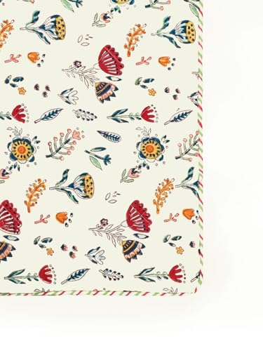 Image of Rang Hand Block Printed Cushion Cover Set | Cushions Cover for Home & Office | 100% Cotton Fabric | Quilted | Size - 16 x 16 Inches | Pack of 2 Cushion Covers | Color - White