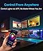 LED Wifi Controller, RGB Led Light Strip Voice Control From Alexa & Google Home, WIFI Wireless Smart Controller With Free App via IOS or Android Smartphone