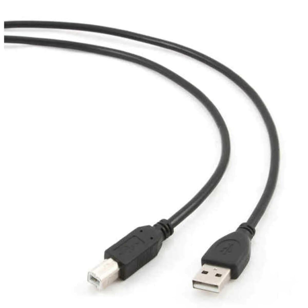 Gembird Cable USB 2.0 Tipo A/M-B/M 1.8 Mts Negro