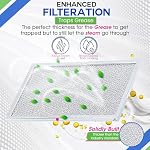 Bagean Stove Hood Vent Filter 11.25" x 8.25" 99010196 Compatible with Broan Range Hood Filter Replacement and Nutone Kitchen Exhaust Fan - Aluminum Screen Blocks Grease & Filters Oven Air (2-Pack)
