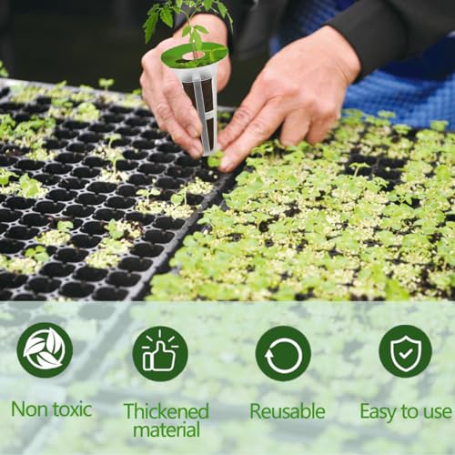 Image of 73pcs Seed Pod Kit for Aerogarden, Hydroponics Garden Accessories for System Compatible with Hydroponics Supplies from All Brands, 18 Grow Sponges, 12 Plant Baskets & Domes, 30 Pod Labels, 1 Tweezer