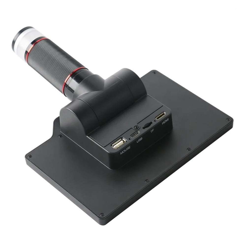 Microscopio 3D 1080P 528X 16MP 7 pollici 10.1 pollici Display LCD USB HDMI microscopio biologico digitale lente d'ingrandimento della fotocamera strumento di riparazione(7 inch USB HDMI)