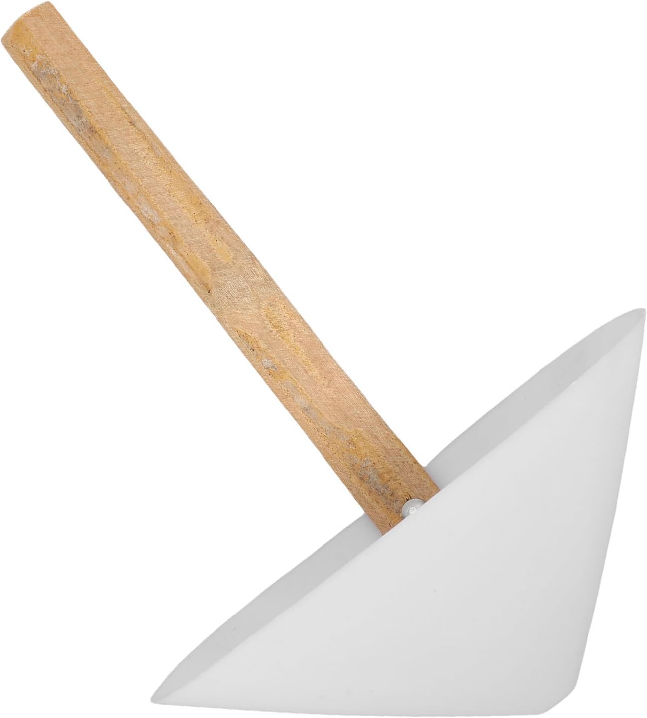 Vintage Oval Water Ladle with Comfortable Grip and Smooth Surface, Pp and Material, for Camping and Small Shower Use, Classic Rustic Style Rice Scoop and Bath Rinse Spoon