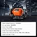 VEVOR Bench Grinder, 6 inch Single Speed Bench Grinder with 2.1A Brushless Motor 3550 RPM Table Grinder with 36/80-Grit Grinding Wheels for Grinding, Sharpening Application