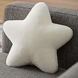 OhebEsx Kuschelkissen Kinder, Flauschiges Kissen Für Kinderzimmer, Dekoratives Kissen Mit Weichem Material, Ideal Zum Kuscheln Und Entspannen, Sternförmiges Design Für Gemütliche Atmosphäre