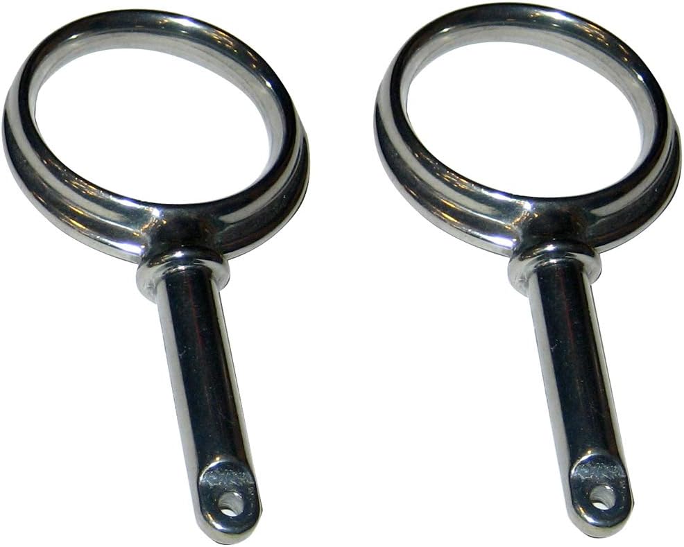 1267DP0ZNC - Aftermarket Replacement Round Type Rowlock Horns - Plain Zinc Compatible with Perko