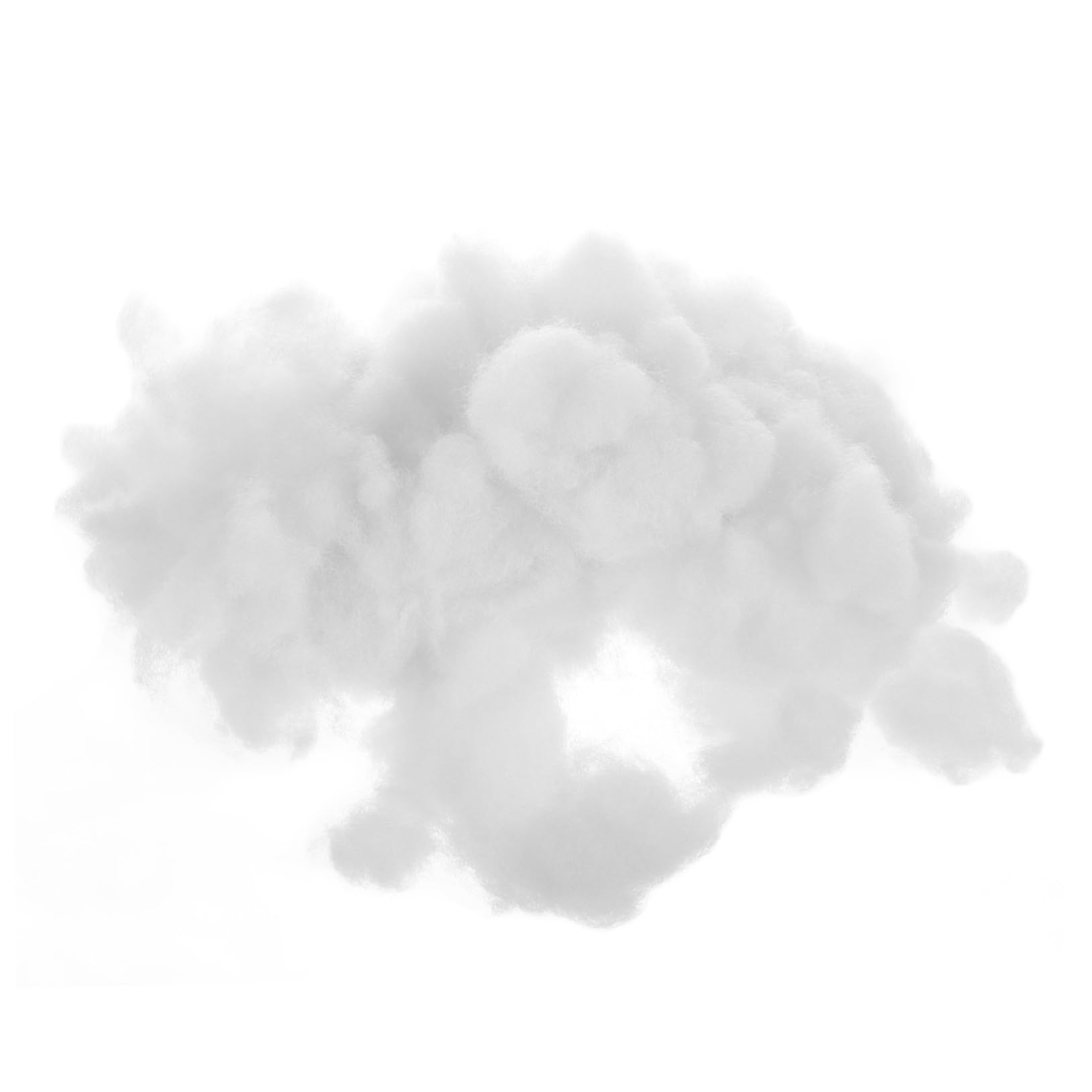 Rembourrage fibres blanches 500g aspect céleste haute résilience pour doudou