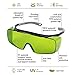 Professional Laser Safety Goggles 1064nm Cover Prescription Glasses, Eye Protection 180-420nm&740-1100nm, for 405nm, 450nm, 808nm YAG, Fiber Laser OD6+