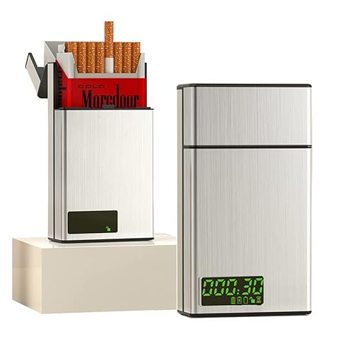 Estuche para cigarrillos con bloqueo de temporizador, caja de bloqueo con temporizador con pantalla LCD para pantalones cortos de 3.307in3.3