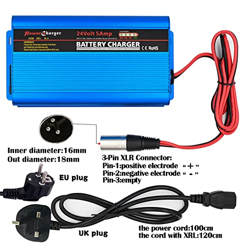 Unocho 24V caricatore di batterie Caricatore