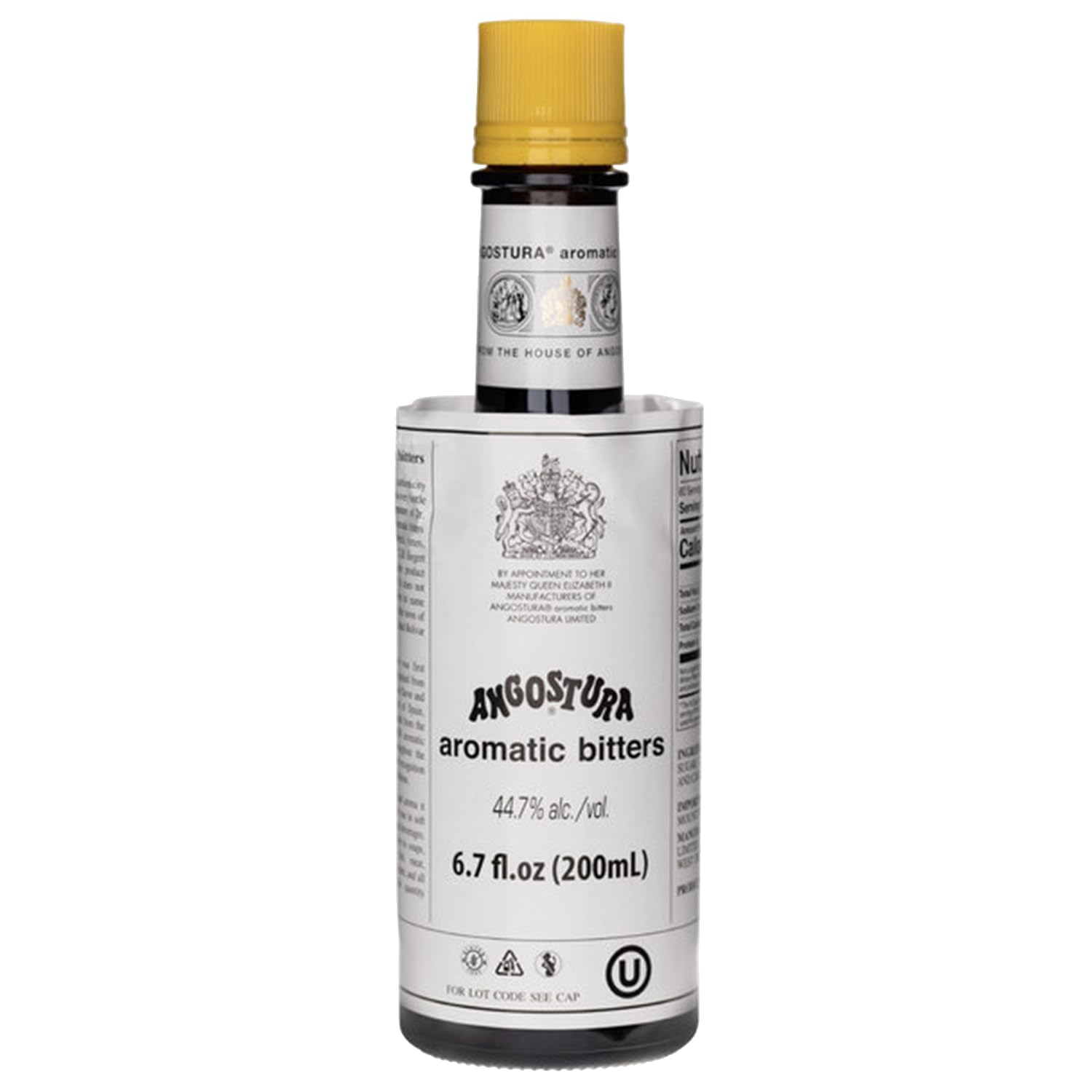 Angostura Aromatic Bitters 6.7oz Bottle with Phone Grip and Bitters Selections Recipe