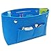 Produktbild Filz Handtasche Organizer Einsatz Kosmetik Organizer Tasche Organizer Leichte Große Kapazität Aufbewahrungstasche Accessoires Kosmetiktasche - Blau