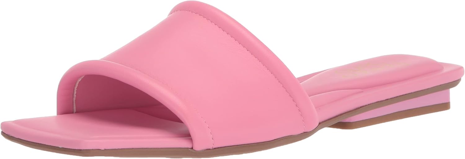 Franco Sarto Womens Caven Slide Sandal Bubblegum 10 M