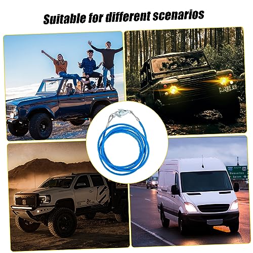 Câble de remorquage pour camion et remorque robuste en acier - 5