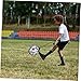 Sosoport Adjustable Soccer Training Net for Boys and Girls and Adults Football Juggling Aid for Kick Practice Portable Soccer Equipment for Skill Development Black