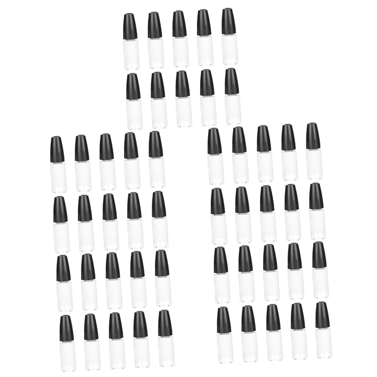 Cabilock 5 Series Botella Transparente Botellas Simple Mini Botella Exprimible Cuentagotas Botella Aplicadora De Pegamento Frasco Aplicador Con Punta Fina La Mascota 10 Piezas X 5