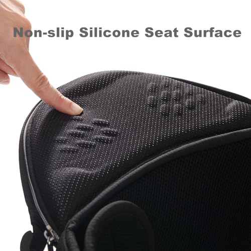 Image of SUNVENO Baby Hip Seat Carrier for Toddler, Supports up to 45 lbs, Wide Anti-Slip Seat, Adjustable Waist Belt, Quick Up Down Baby Holder, Fits 6-36 Months, Black