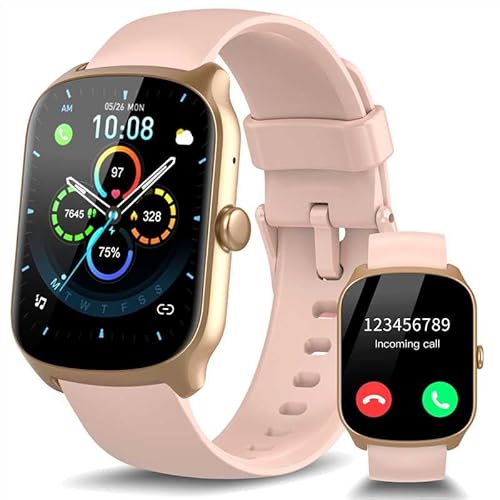 Smart Watch for Men Women, 1.95'' HD Curved Screen Smartwatch(Answer/Make