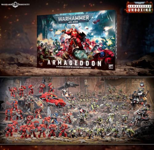 Warhammer 40000: Armageddon – Caja de Inicio Nueva Edición-11ª edición (Español)