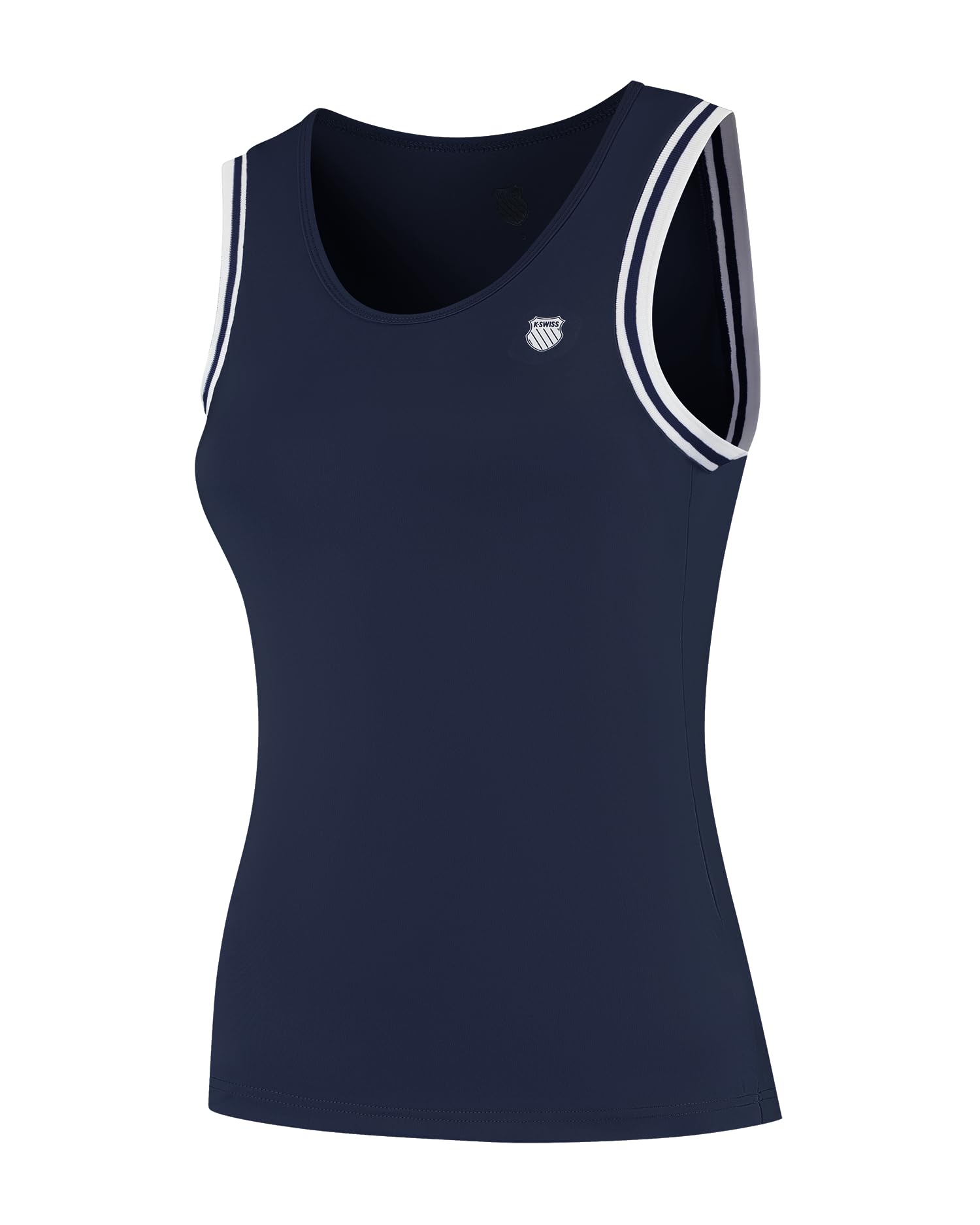 K-Swiss Hypercourt Singlet Classic – Navy | Women’s Performance Tennis Tank Top