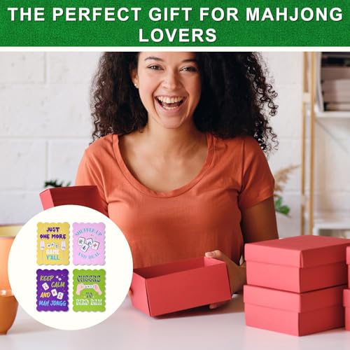 Penitue 4pcs Mahjong Shuffler Cards PVC accesorio juego miniatura 6