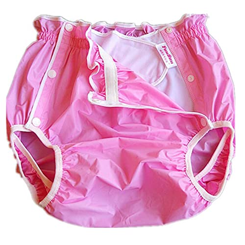 Adult Incontinence Plastic Pants Adult Incontinence Pants Plastic Diapers Reusable Elderly Soft Side Adult Men and Women Suitable