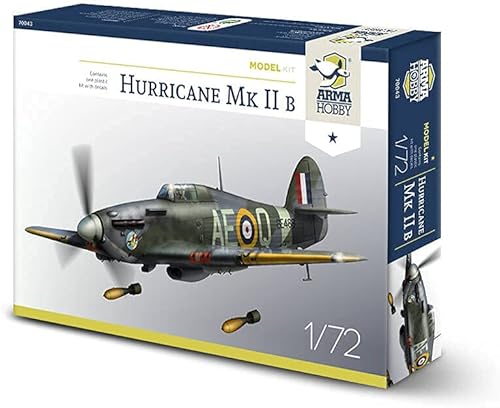 Arma Hobby Escala 1/72 Huracán MK II B - Kit de construcción de modelos de plástico # 70043