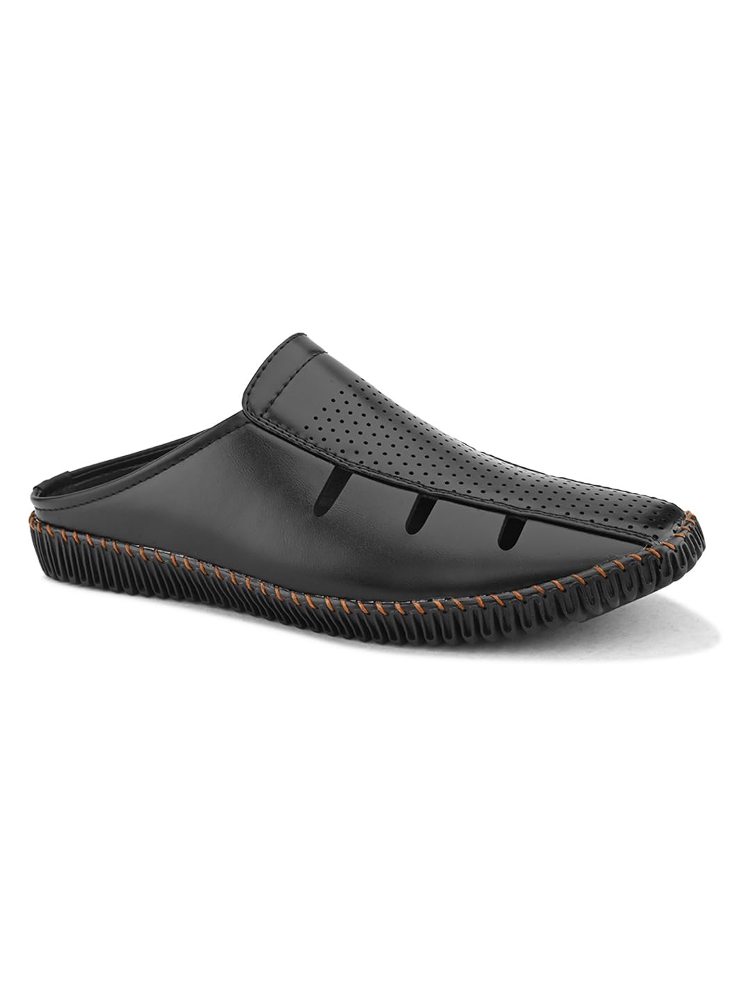 Men's Mule Slip On Sandal | Comfortable Slip-On Design | Premium Casual Footwear | Shoes for Ethnic, Wedding, Party and Casual Wear-image-49