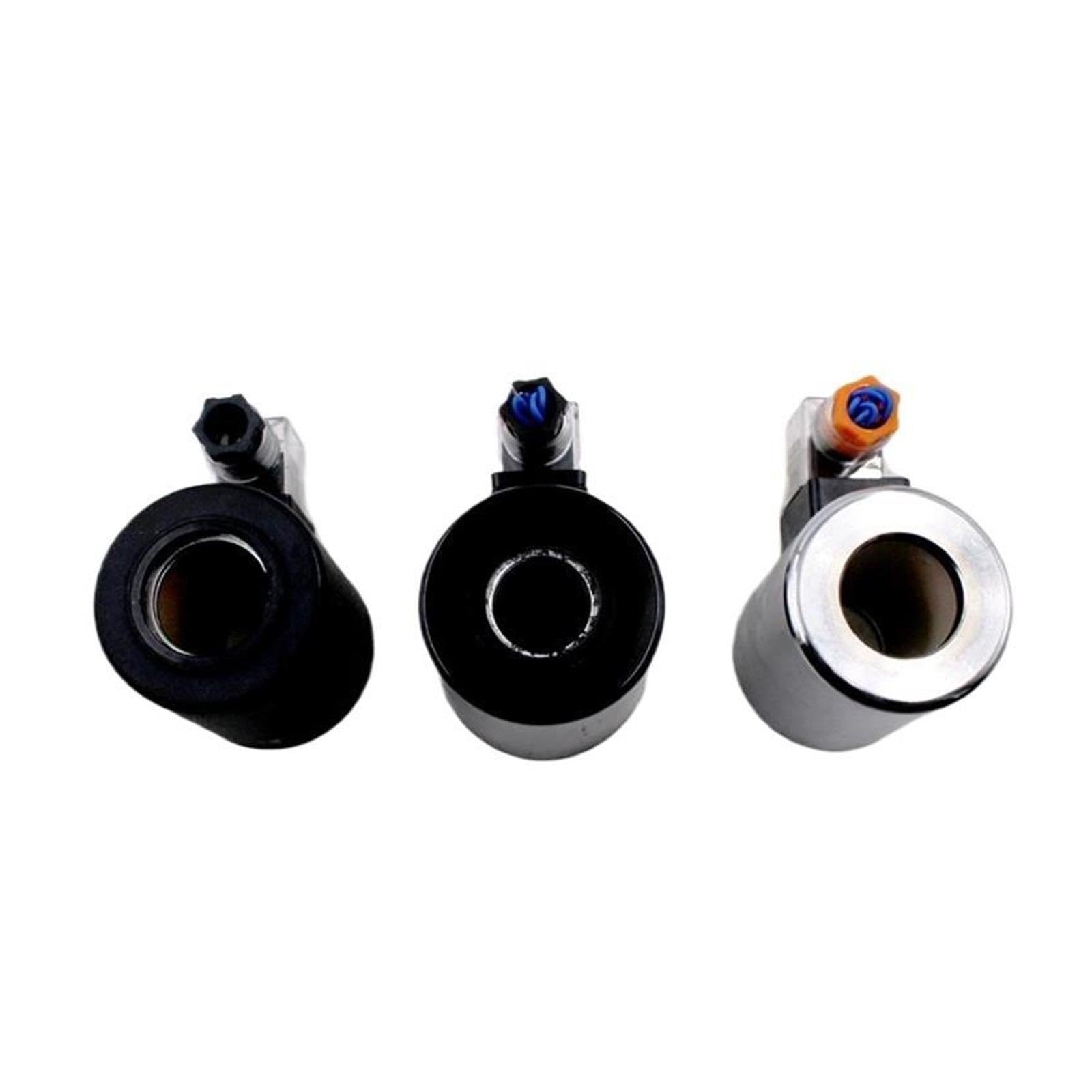 Hydrauliczna cewka zaworu elektromagnetycznego MFB12-90YC AC220 110V MFZ12-90YC DC24 12 V otwór wewnętrzny 31,5/26 długość 75/72 mm 36 W 4WE10E/J/B/D/F/H/C (31,5 74 DC12V DIN)