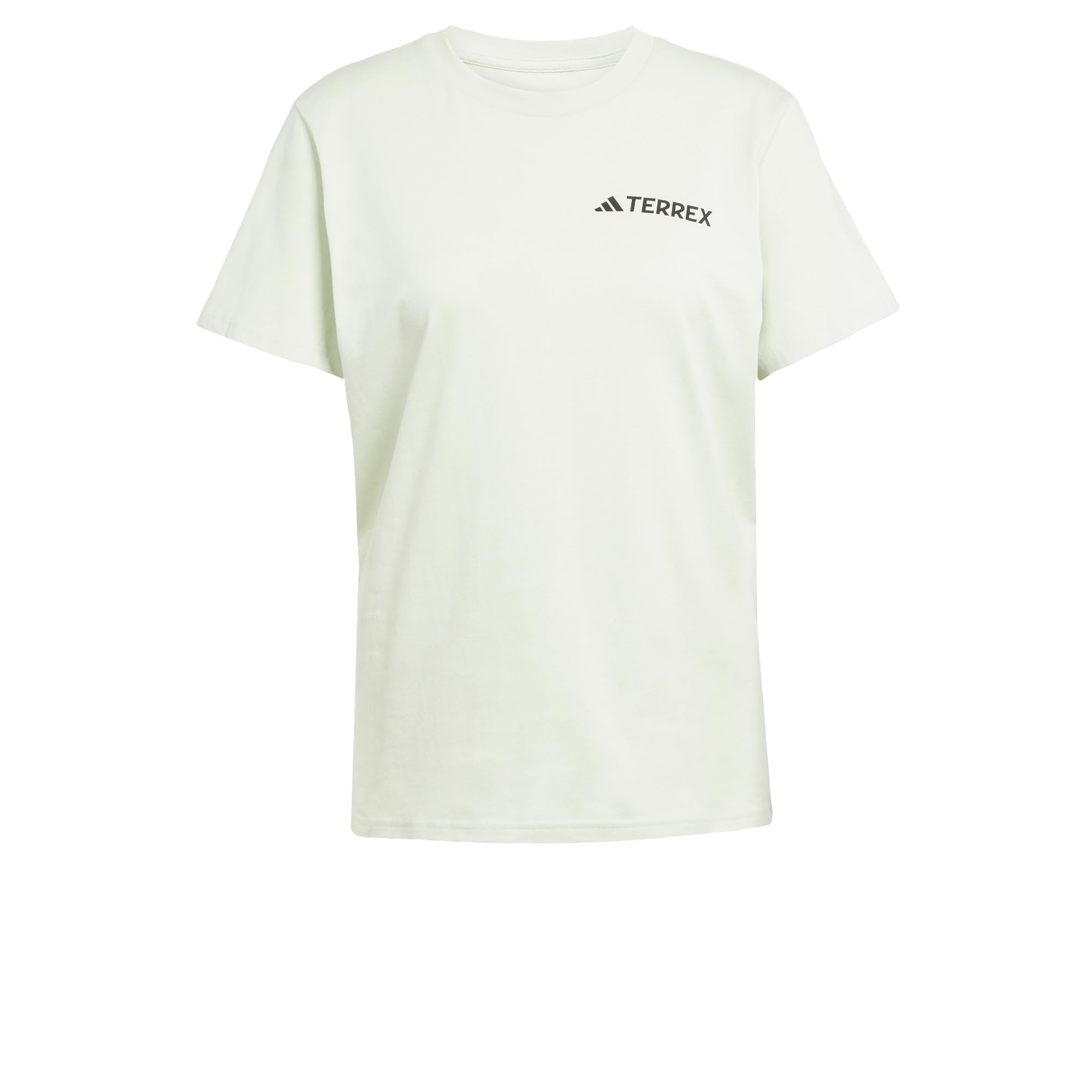 adidas Women's Terrex Graphic T-Shirt, Linen Green, XL