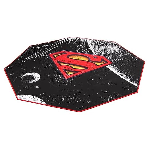 Subsonic Superman - Alfombras Antideslizantes para Asientos Gaming y Silla de Juego, Licencia Oficial (PS4)