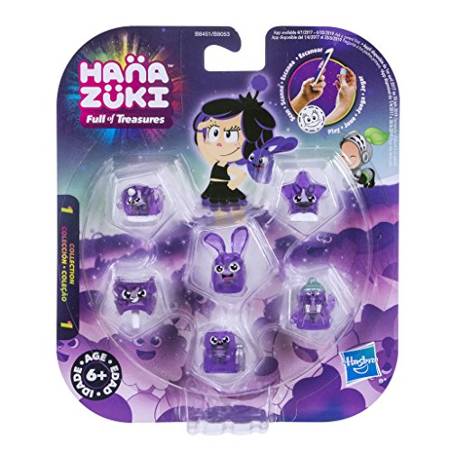 Hasbro Hanazuki Pack 5 Trésors + 1 Mini Hemka Jaune - vue 9