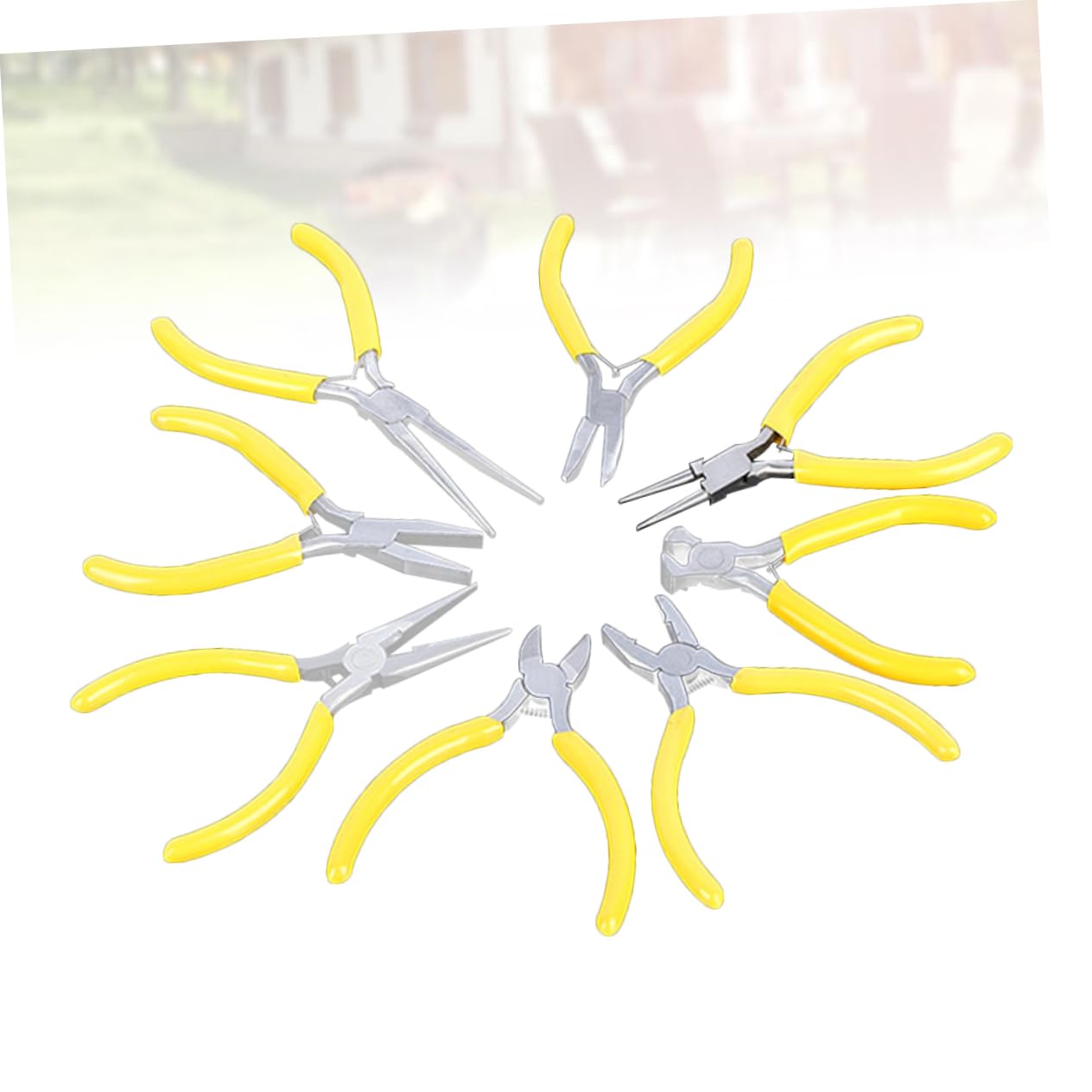 jojofuny Mini-pinces Diy 8 Pièces En Acier 12,7 Cm à Bec Effilé Ressort – Outils Pour Bijoux, Électronique Et Bricolage, Assortiment Complet Pour Travaux De Précision