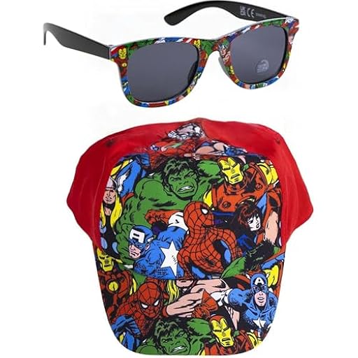 Gorra y Gafas de Sol Marvel Set Infantil Original para Niñ@s Unisex - Gorra y Gafas Avengers Accesorios Verano Gafas Protección UV y Gorra Ajustable | Ya disponible en tu tienda friki favorita! En mundofriki.es! Gorra y Gafas de Sol Marvel Set Infantil Original para Niñ@s Unisex - Gorra y Gafas Avengers Accesorios Verano Gafas Protección UV y Gorra Ajustable | Ya disponible en tu tienda friki favorita! En mundofriki.es!
