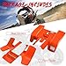 ATVMaster Front & Rear Fenders Plastic Body Compatible with 1987-2006 Yamaha Banshee 350 (YFZ350) Plastic Kit Replacemnt for 2GU-W2151-E0-00 2GUW2151E000 Fender Fares (Orange)