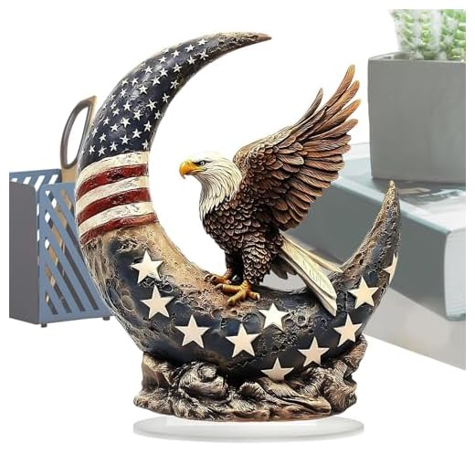 Bald Eagle Figurine Home Decor