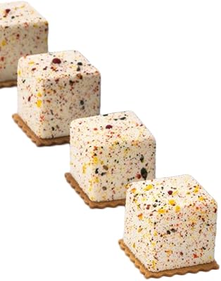 Pavoni PX3220 Pavoflex Silicone Baking Mold Freezing Mould with 15 Cube40Time Cavities, Each 1.34 Inch x 1.34 Inch x 1.34 Inch