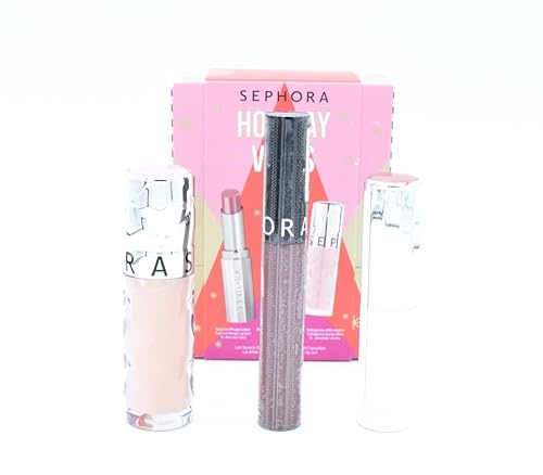 Miniatura 4 de Sephora Holiday Vibes - Juego de labios SEPHORA 23 Copper Blush, efecto de labios extravagante volumen universal, laca roja, no tu bebé