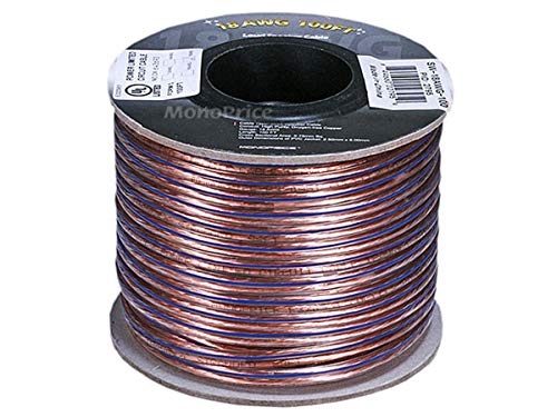 image for Monoprice Choice Series 18 Gauge AWG 2 Conductor Speaker Wire / Cable 
