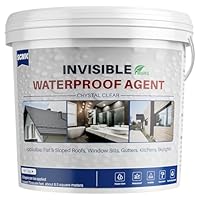5000g Transparenter Wasserdichter Beschichtungsmittel, SCNK Klares Wasserdichtes Dichtmittel, Innen und Außen Dichtmasse Wasserdicht Leck Wasserdichter Universalabdichtung Unsichtbare Wasserdichtes