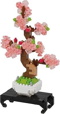 nanoblock - Bonsai Sakura [Culture], Sight to See Series Building Kit
