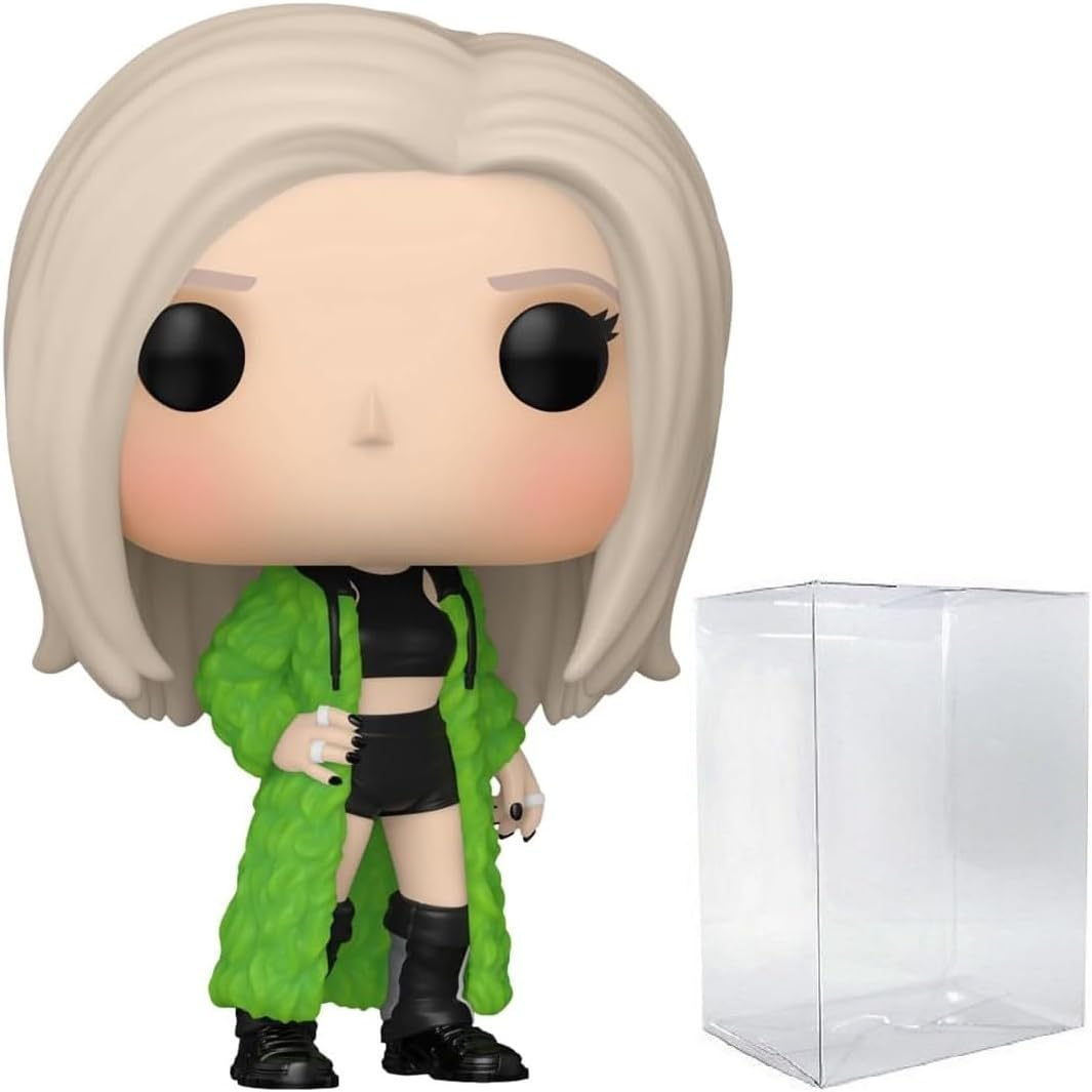 POP Rocks: Blackpink - Rosé Funko Vinyl Figure (Bundled with Compatible Box Protector Case), Multicolored, 3.75 inches