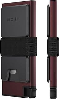 Aluminum Cardholder Wallet | RFID Wallet for Men & Women | Slim & Minimalist Aluminum Wallet with Pop Up Cardholder