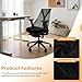 SINOLUXE Chair Seat Covers for Herman Miller Sayl Office Chair, Crystal Velvet Dustproof and Dirt-Resistant, Office Chair Seat Cover for Herman Miller sayl Chair（Black）