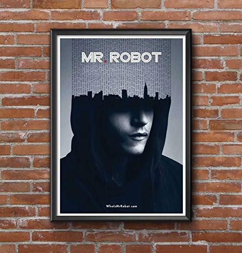 Good Hope Mr. Robbot Tv Series Poster Frame for Room & Office (10inch X 13inch, Framed)
