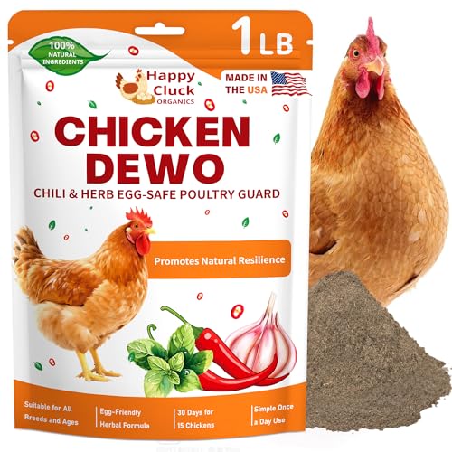 Herbal Poultry Care Powder for Chickens, Daily Feeding & Digestive Support, 1 lb