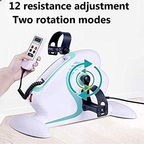 Image of Fitness Motorized Exercise Bike with Leg Protector, Electric Pedal Exerciser for The Elderly and Seniors, Electronic Physical Therapy Rehab Bike Trainer (Pedal Exerciser)